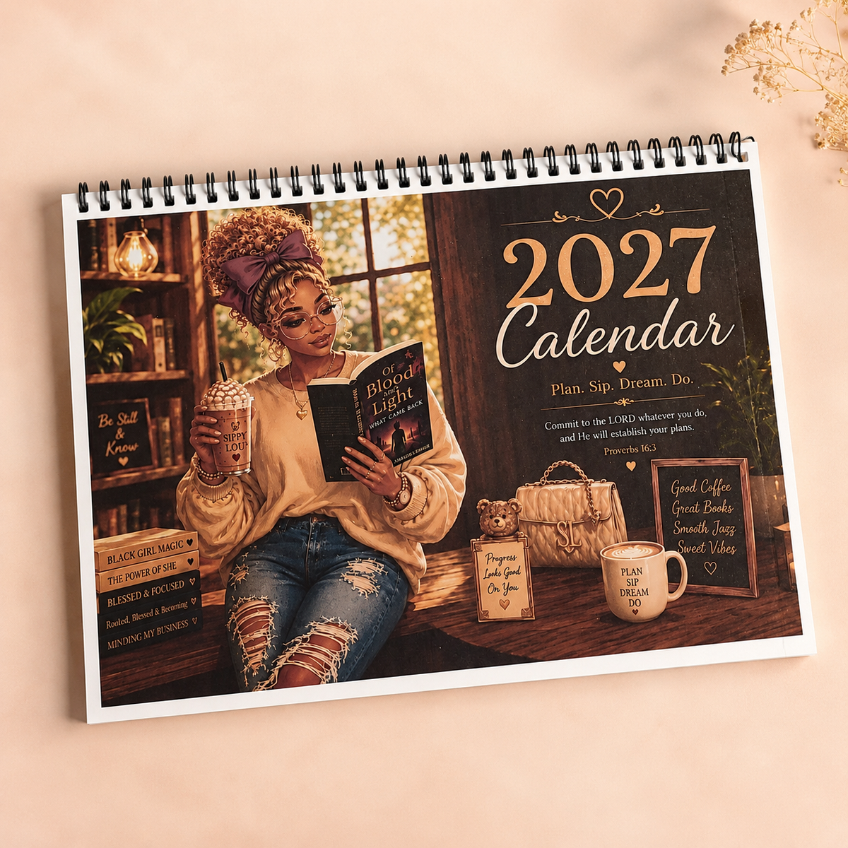 Sippy Lou 2027 Faith-Based Inspirational Calendar