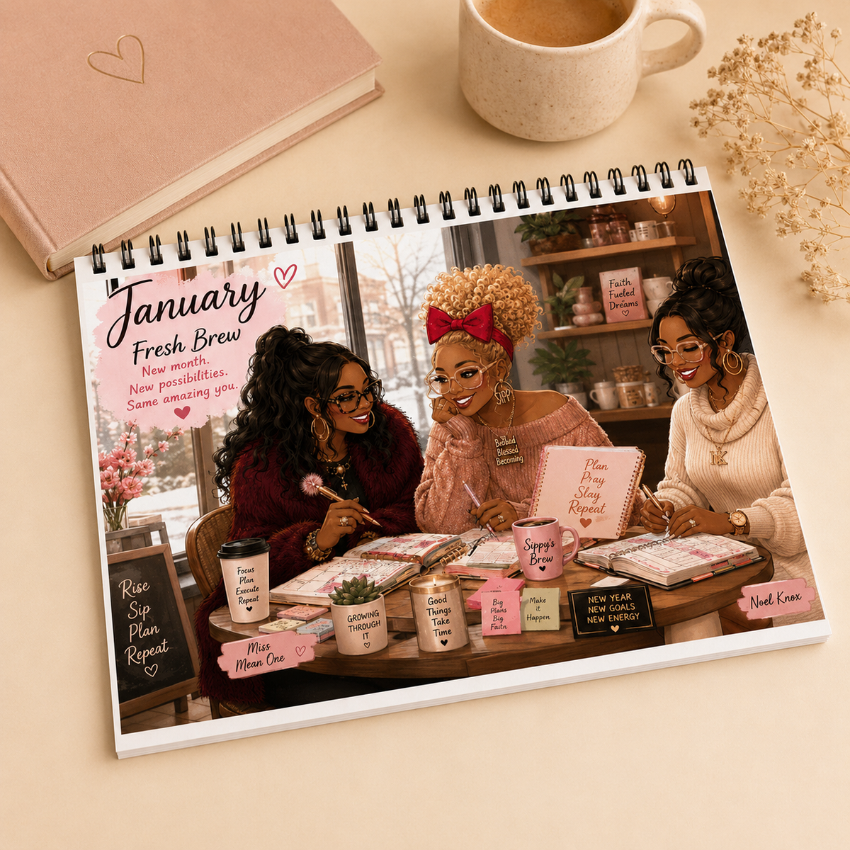 Sippy Lou 2027 Faith-Based Inspirational Calendar