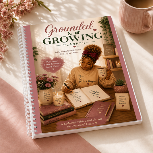 Grounded & Growing 2027 Faith-Based Planner