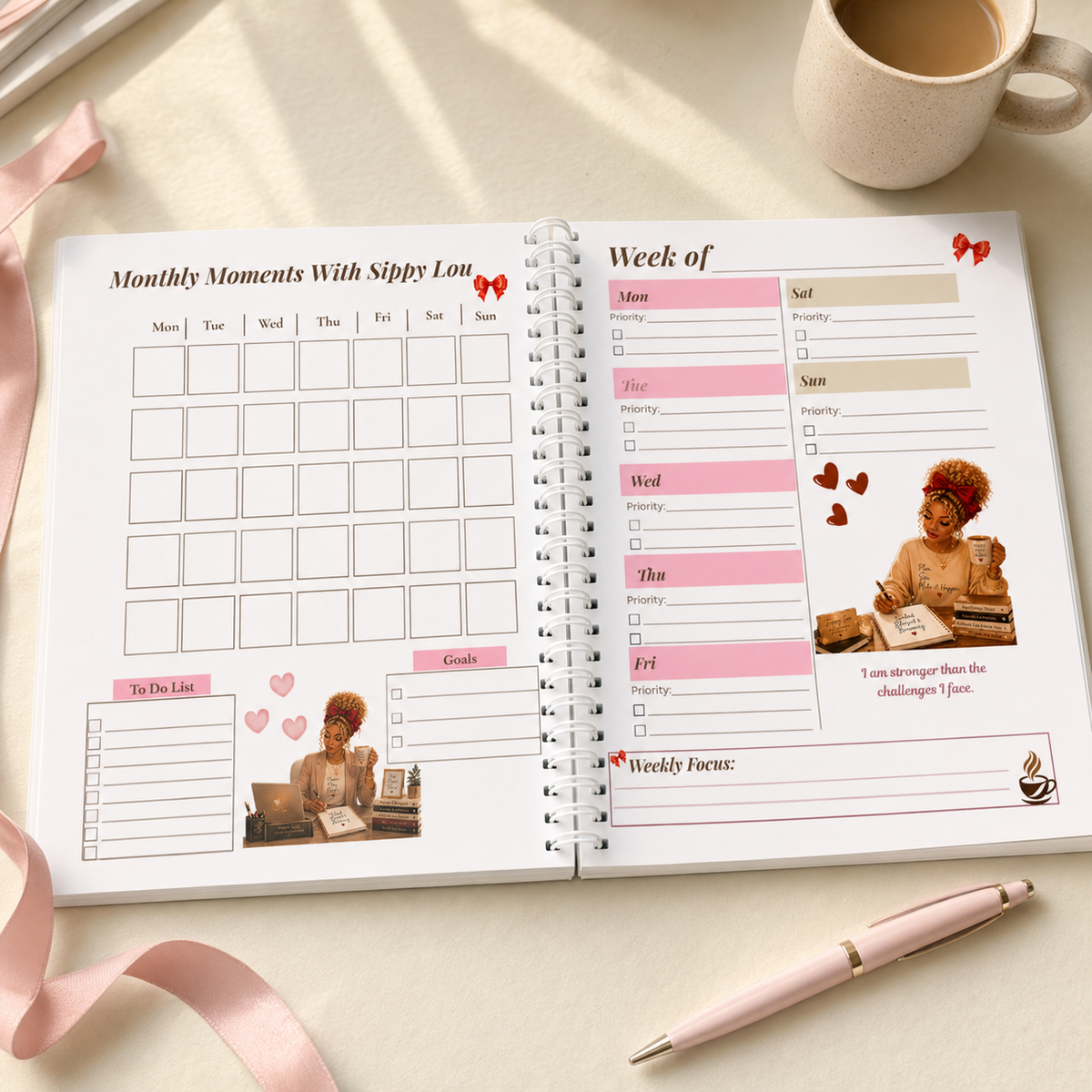 Grounded & Growing 2027 Faith-Based Planner