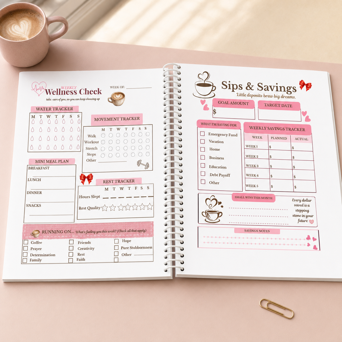 Grounded & Growing 2027 Faith-Based Planner