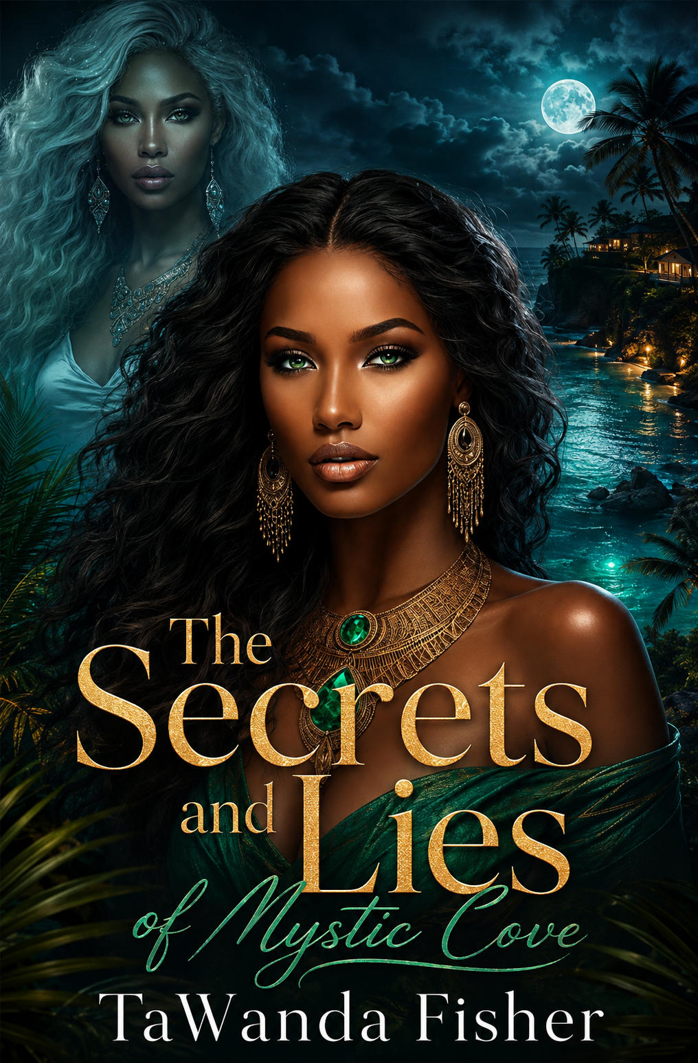 The Secrets and Lies of Mystic Cove by TaWanda Fisher, second edition paperback cover